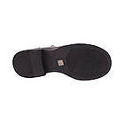 Черевики жіночі Melanda чорні натуральна лакована шкіра, 38, фото 6