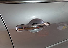 Накладки на ручки Omsa Line для Renault Laguna 2007-2015 (4 шт. нержавійка)