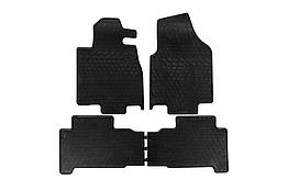 Килимки Stingray для Acura MDX 2007-2013 чорні резина (4 шт)
