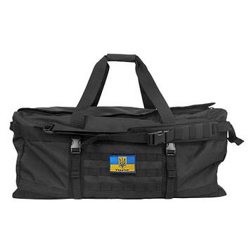 Тактична дорожня сумка Solve MOLLE cargo bag large 105л  - black KT6002602 peremogaua