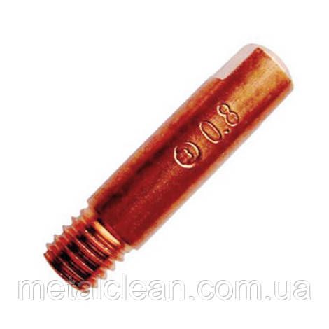 Наконечник струмовий M6 Ф0,8/6,0/25 E-Cu (140.0059)