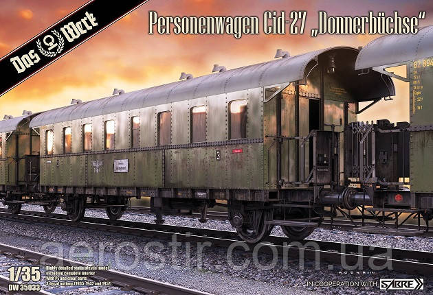 Personenwagen Cid-27 «Donnerbüchse» 1/35 DAS WERK 35033, фото 1