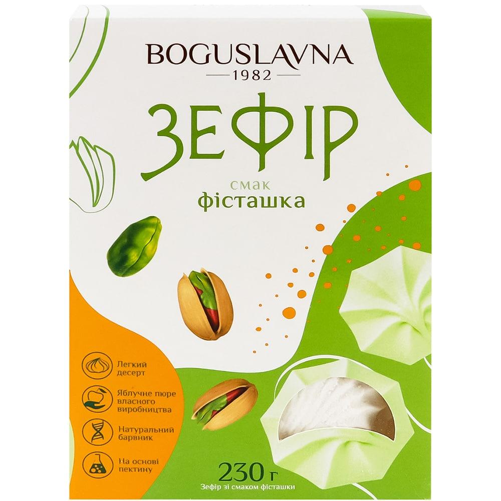 Зефір зі смаком фісташки Богуславна 230г