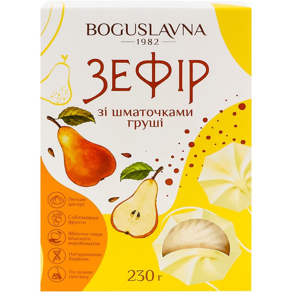 Зефір зі шматочками груші Богуславна 230г