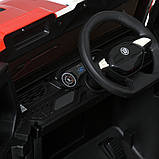 Дитячий електромобіль на акумуляторі Джип M 5845 з пультом радіокерування для дітей 3-8 років Білий, фото 5