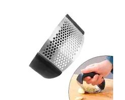 Прес для часника з ручкою, часникодавка ручна