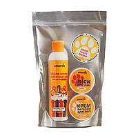 Набір для лап 3 в 1, Smartis, рідке мило, віск та крем-бальзам, 5003