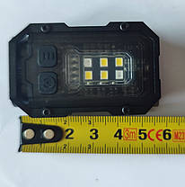 Світлодіодний USB-ліхтарик кишеньковий із магнітом Type C, фото 6