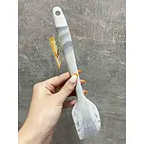 Лопатка силіконова 27,5 см мармурова A-Plus 1974, фото 2