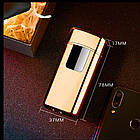 Запальничка usb + турбо в подарунковому пакованні US-516G, фото 5