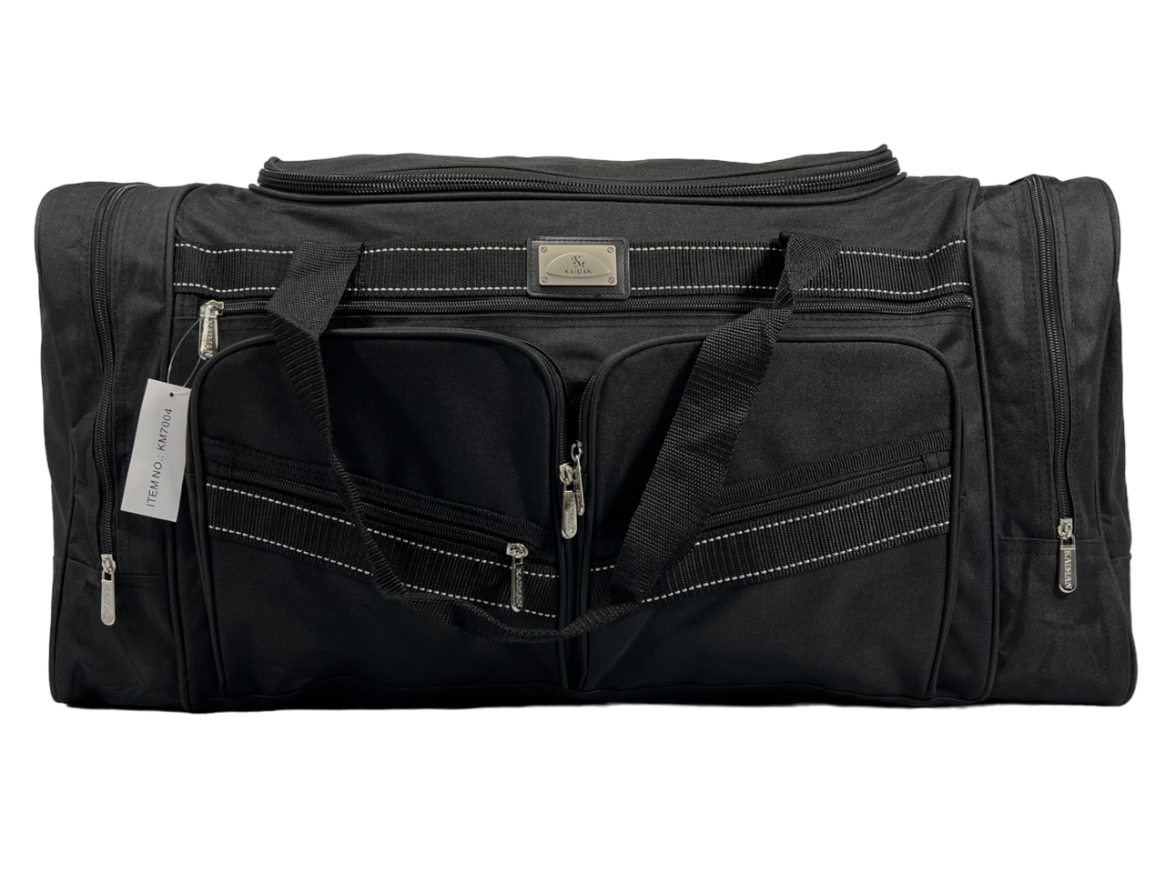 Дорожня сумка на шість відділень, 74 л, чорна
