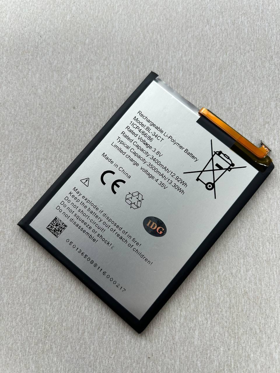Акумулятор BL-34CT для Tecno Spark 3 Pro, 3500 mAh Original PRC
