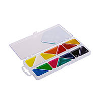 Акварель "Мозаїка" 14 кольорів без пензля, в пластику