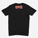 Футболка чорна Morze Naruto V41, фото 3