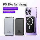 Metal Power Bank MagSafe 5000mAh, фото 3