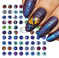 Наклейки 3D для дизайна ногтей