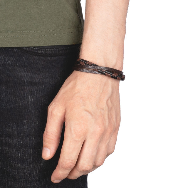 Браслет чоловічий шкіряний арт.00160 Браслет чоловічий шкіряний арт.00160