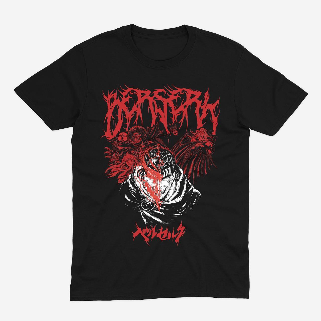 Футболка чорна Morze Berserk V27