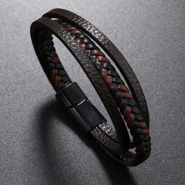 Браслет чоловічий шкіряний арт.00160 Браслет чоловічий шкіряний арт.00160