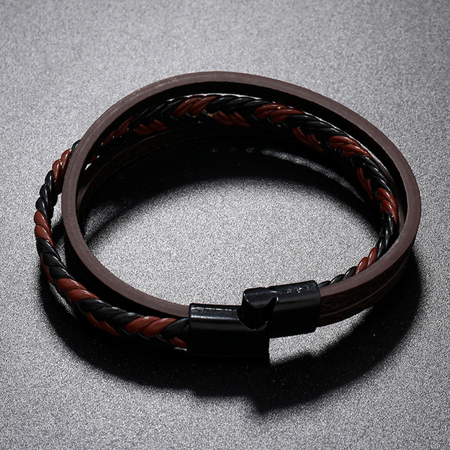 Браслет чоловічий шкіряний арт.00160 Браслет чоловічий шкіряний арт.00160