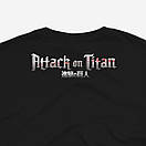 Футболка чорна Morze Attack on Titan V8, фото 5