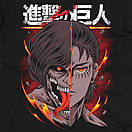 Футболка чорна Morze Attack on Titan V8, фото 3