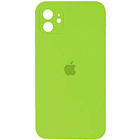 Силіконовий чохол із захистом для камери для Apple iPhone 11 24,Shiny Зелений