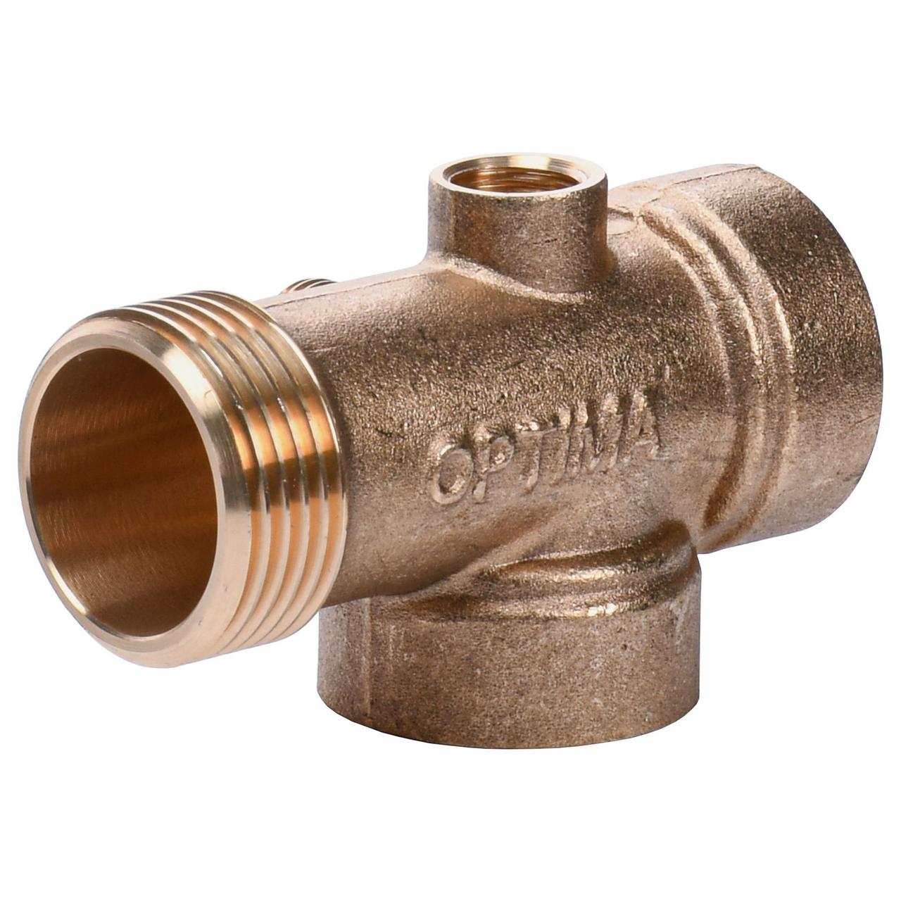 З'єднання для насосної станції Optima DN 1"x1/4" (База 80 мм.) п'ятиходове