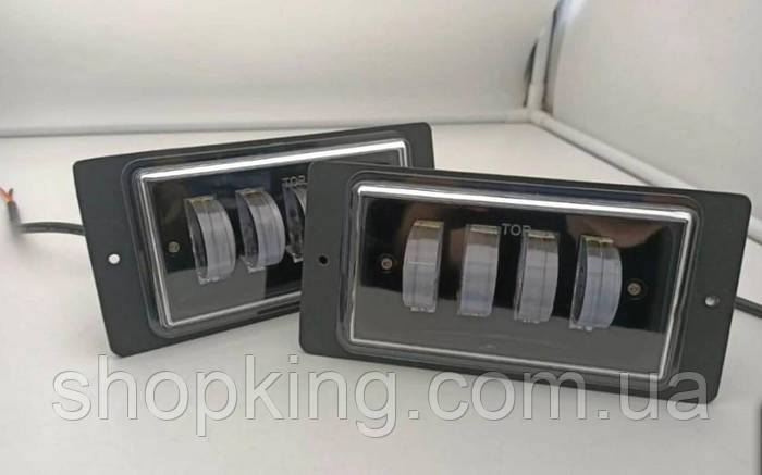 Ваз 2110, 2111, 2112, 2114, 2115 ПТФ 4 линзы + светотеневая граница ...