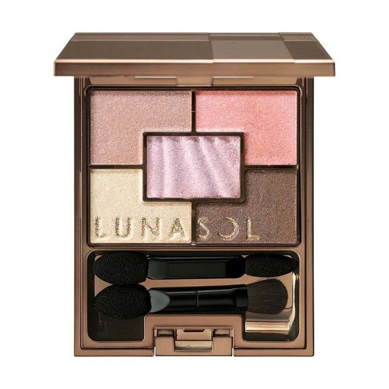 Lunasol Набір із 5 тіней для повік, Aurora 02, 5.5 г., фото 1