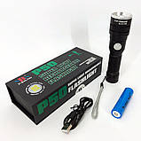 Ліхтар акумуляторний Bailong BL 611-P50, Ліхтарик поліс, Тактичний ліхтар, Ручний ліхтарик led, фото 7