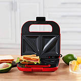 Набір дизайнерської лінійки Magio: сендвічниця MAGIO MG-376 + Електрочайник Magio MG-977, фото 3