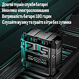 Бездротові навушники M25, Bluetooth 5.3, механічні армовані подвійного режиму ігрові, фото 10
