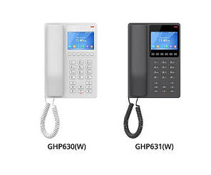 Бездротовий готельний телефон з Wi-Fi Grandstream GHP630W, фото 4