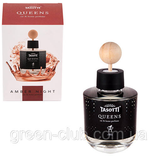 Ароматизатор рідкий для дому/офіса Tasotti "Car&Home" QUEENS 100ml Amber Night (118240)