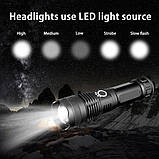 Тактичний ліхтар POLICE BL-X71-P50 Тактичні ліхтарі | Надпотужний ліхтарик, фото 3