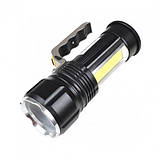 Професійний переносний ліхтар-прожектор Bailong S912-XPE+COB(white+red) 2 режими роботи, фото 8