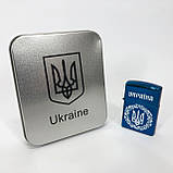 Дугова електроімпульсна запальничка USB металева коробка HL-447. Колір: синій, фото 9