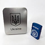 Дугова електроімпульсна запальничка USB металева коробка HL-447. Колір: синій, фото 10