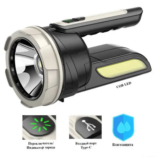 Ліхтар кемпінг переносний CH-22024-5W+COB, Ліхтарі для кемпінгу camping, кемпінгова лампа світильник, фото 1