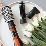 Фен щітка крутиться фен щітка для об'єму , Фен щітка з насадкою, що обертається, Повітряний стайлер для волосся, фото 3