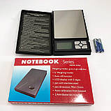 Ваги ювелірні 6296A/1108-5, 500г (0,01г), маленькі міліграмові ваги, ваги для ювелірних виробів, фото 6