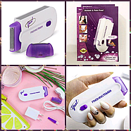 Бездротовий епілятор для ніг та бікіні бритва Yes Finishing Touch Жіночий депілятор, фото 3