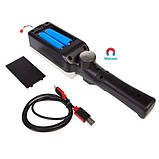 Ліхтар кемпінговий ZJ-8859-COB-3 акумуляторний 18650 х 2, зарядка від micro USB, з магнітом та гачком, фото 9