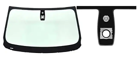Скло лобове BMW X3 F25 10-14 CROSSOVER SUV Xinyu VIN, кріп.дзерк., кріп.дат.світла/вологи