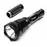 Ліхтар тактичний Police Q2800-T6 18650 х 2, заряджається від мережі 220В та авто ЗУ 12В, виносна кнопка, фото 6