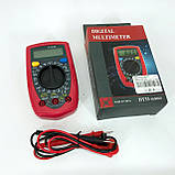Цифровий Мультиметр 33 B DT DIGITAL струмові кліщі тестер, амперметр мультиметр, тестер напруги, фото 7