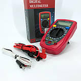Цифровий Мультиметр 33 C DT DIGITAL мультитестер тестер, електронний мультиметр, професійний тестер, фото 5