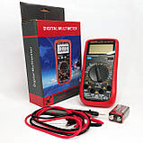 Цифровий Професійний мультиметр VC9205N тестер вольтметр, електровимірювальні тестери, фото 3