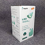 Настільна лампа TaigeXin LED TGX 792, Настільна лампа на гнучкій ніжці, сенсорна лампа. Колір: зелений, фото 3